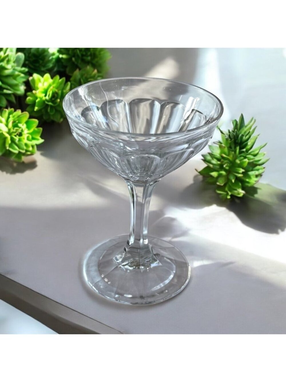 Vintage Heisey Short Champagne / Sherbert Glass
